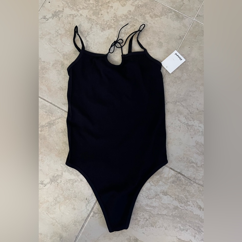 Abound bodysuit Black